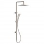 Tono Twin Shower, Brushed Nickel